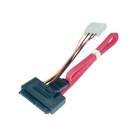 Lindy - SATA cable - 4 PIN internal power, SATA to SATA c | 33364