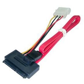 Lindy - SATA cable - 4 PIN internal power, SATA to SATA c | 33364