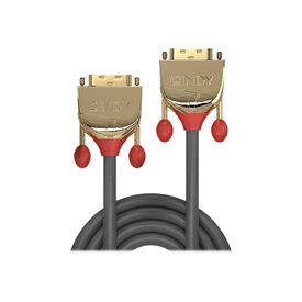 Lindy Gold - DVI cable - dual link - DVI-D (M) to DVI-D ( | 36200