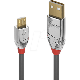 Lindy CROMO - USB cable - USB (M) to Micro-USB Type B (M) | 36651