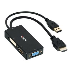 Lindy - Video converter - HDMI - DVI, DisplayPort, VGA -  | 38182