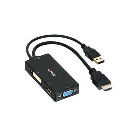 Lindy - Video converter - HDMI - DVI, DisplayPort, VGA -  | 38182