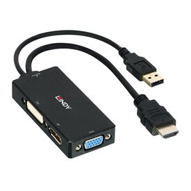 Lindy - Video converter - HDMI - DVI, DisplayPort, VGA -  | 38182