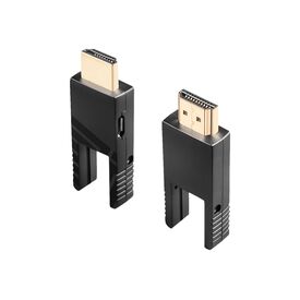 Lindy - HDMI cable with Ethernet kit - 19 pin micro HDMI  | 38323