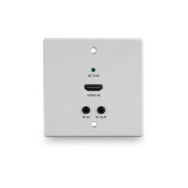 Lindy 70m Cat.6 HDMI 4K60 IR & RS-232 HDBaseT UK Wall Pla | 38347