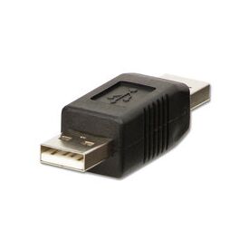 Lindy - USB gender changer - USB (M) to USB (M) - black | 71229