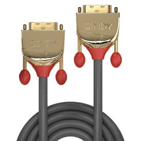 Lindy Gold - DVI cable - single link - DVI-D (M) to DVI-D | 36215