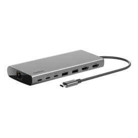 Belkin CONNECT 8-in-1 Dual Display Core Hub - Do | INC015BTSGY-CZ