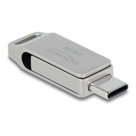 Delock - USB flash drive - 256 GB - USB 3.0 / USB-C | 54008