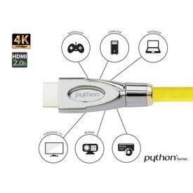 PYTHON GC-M0025 - 0.5 m - HDMI Type A (Standard) - HDMI Type A (S