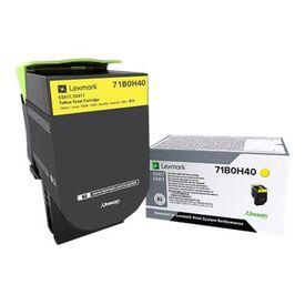 Lexmark X417 - High Yield - yellow - original - toner c | 71B0H40
