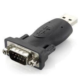 Equip Life - Serial adapter - USB 2.0 - RS-232 - black | 133382