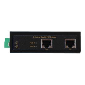 LevelOne IGP-0102 - PoE injector (DIN rail mountable) - DC 12 - 5