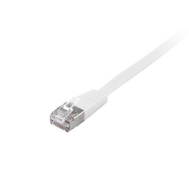 Equip Cat.6A U/FTP Flat Patch Cable - 5.0m - White - 5 m | 607614