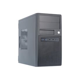 Chieftec CT-04B-350GPB - Tower - micro ATX 350 Watt - black - USB