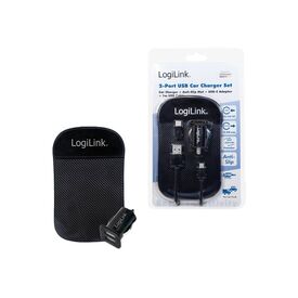 LogiLink Car power adapter 10.5 Watt 2.1 A 2 output PA0204