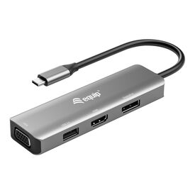 equip - Adapter - 24 pin USB-C male to USB, HD-15 (VGA), | 133485
