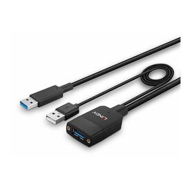 Lindy Hybrid - USB extension cable - USB Type A (M) to US | 43357