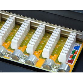 Equip 16-Port Cat.6 Shielded Patch Panel - Black - 10/10 | 326417