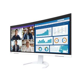 EIZO FlexScan EV3450XC-WT - With FlexStand - LED monitor - curved