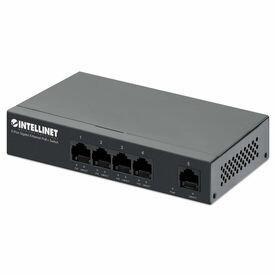 Intellinet 5-Port Gigabit Ethernet PoE+ Switch Vier PSE  | 561792