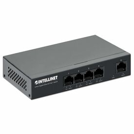 Intellinet 5-Port Gigabit Ethernet PoE+ Switch Vier PSE  | 561792