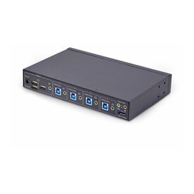 StarTech.com 4-Port KM Switch with Mouse Roa | P4A20132-KM-SWITCH