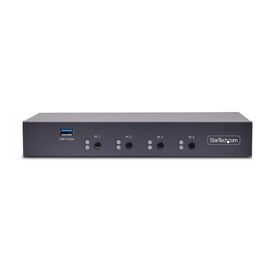 StarTech.com 4-Port KM Switch with Mouse Roa | P4A20132-KM-SWITCH