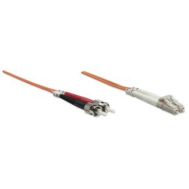 Intellinet Fiber Optic Patch Cable, OM1, LC/ST, 1m, Oran | 471305