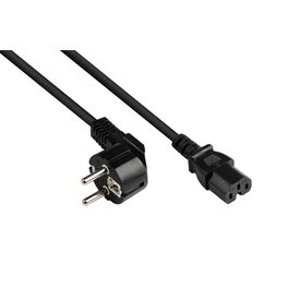 Good Connections P0150-S050 - 5 m - Power plug type E+F - C15 cou