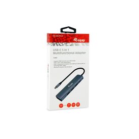 Equip USB-C 5 in 1 MULTIFUNCTIONAL Adapter - HDMI - USB  | 133487