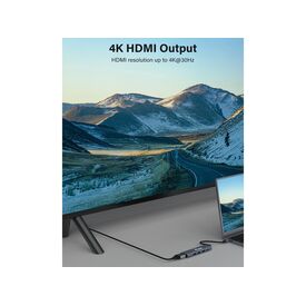Equip USB-C 5 in 1 MULTIFUNCTIONAL Adapter - HDMI - USB  | 133487