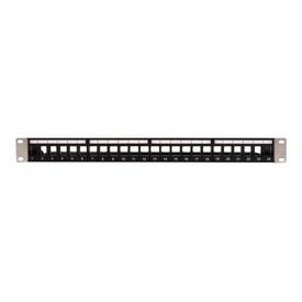 Delock - Patch panel - 1U - 19" - 24 ports | 66865
