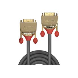 Lindy Gold - DVI cable - dual link - DVI-D (M) to DVI-D ( | 36202