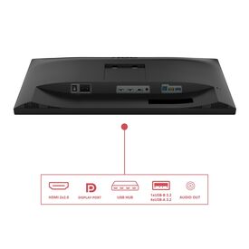 AOC U27E3UF - 27 Zoll UHD Monitor höhenverstellbar Lautsprecher A