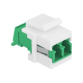 DeLOCK - Modular insert (coupling) - LC SM X 2 - white, g | 86833