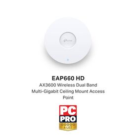 TP-Link EAP660 HD AX3600 Wireless Dual Band Multi-Gigabit Ceiling