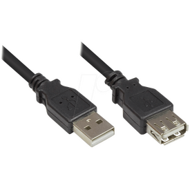 Good Connections 2511-OF01S - 0.15 m - USB A - USB A - USB 2.0 -