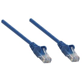 Intellinet Network Patch Cable, Cat6, 0.25m, Blue, Coppe | 739832