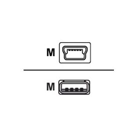 Zebra - USB cable - mini-USB Type B (M) to USB (M) | 800300-564EM