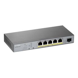 Zyxel GS1350-6HP - Switch - smart - 5 x 10/1 | GS1350-6HP-EU0101F
