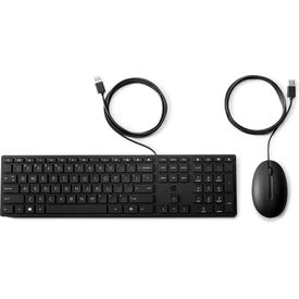 HP Desktop 320MK - Keyboard and mouse set - Danish | 9SR36AA#ABY