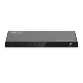 DIGITUS 4K HDMI Switch, 5x1 - Digital/Display/Video | DS-55332