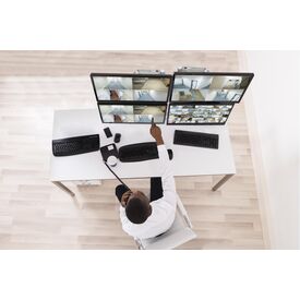 Ergotron LX Series LX Dual Stacking Arm Tall Pole /  | 45-549-026