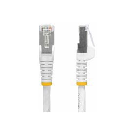 StarTech.com 2m White CAT8 Ethernet Cable, S | NLWH-2M-CAT8-PATCH