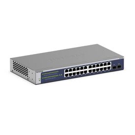 Netgear GS724T 24 Port Gigabit Smart Switch 2x co | GS724T-600EUS