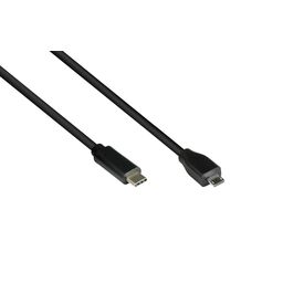 Good Connections GC-M0122 - 1 m - USB C - Micro-USB B - USB 2.0 -