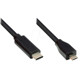 Good Connections GC-M0122 - 1 m - USB C - Micro-USB B - USB 2.0 -