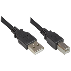 Good Connections 2510-05OFS - 0.5 m - USB A - USB B - USB 2.0 - M