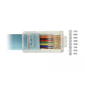 Delock - Serial cable - USB (M) to RJ-45 (M) - 2 m - EIA- | 64185